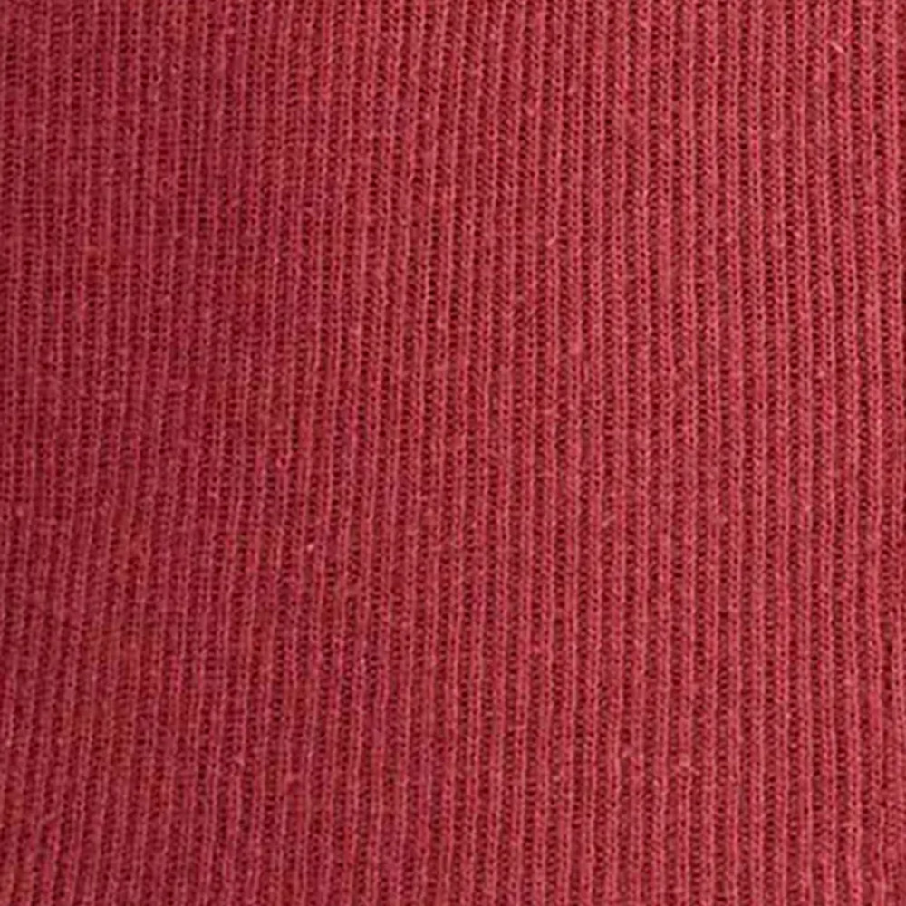 NEW Free People Jojo Mock Neck Long Sleeve Top Off Beat Wine Red Womens Size M - Picture 11 of 15
